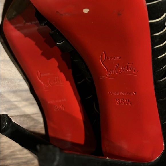 Christian Louboutin Fringe Heels - Picture 4 of 6